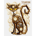 Steampunk Coloring Book 1 & 2