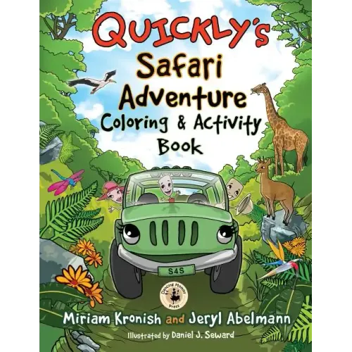 Quickly's Safari Adventure Coloring & Activity Book
