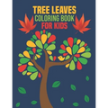 Tree Leaves Coloring Book for Kids - Paperback