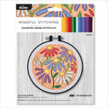 UPLIFTING DAISIES COUNT CROSSSTITCH
