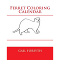 Ferret Coloring Calendar