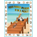 Poor Parker Pelican Is In A Pickle: Molly Mouse, Hermit Crab, and Ghost Crab try to free Parker Pelican's beak from trash