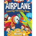 Airplane Activity Book for Kids Ages 4-8: Fun Airplane Activities for Kids. Travel Activity Workbook for Road Trips, Flying and Traveling: Planes Colo