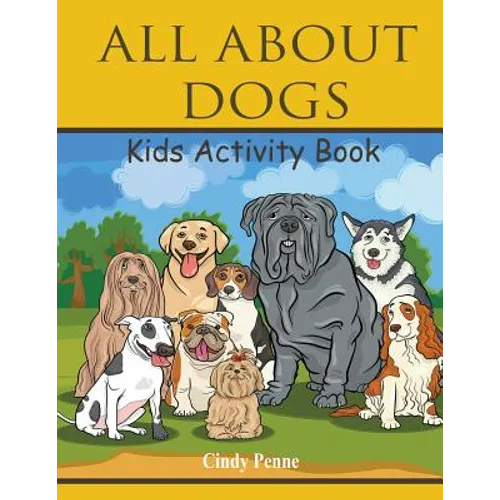 All About dogs kids's activity book