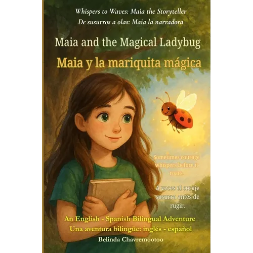 Maia and the Magical Ladybug (An English - Spanish Bilingual Adventure): Sometimes courage whispers before it roars.