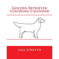 Golden Retriever Coloring Calendar
