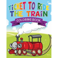 Ticket to Ride the Train Coloring Book