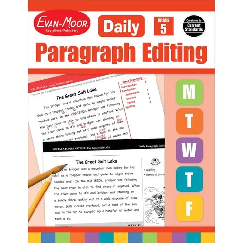 Daily Paragraph Editing Grade 5 Te