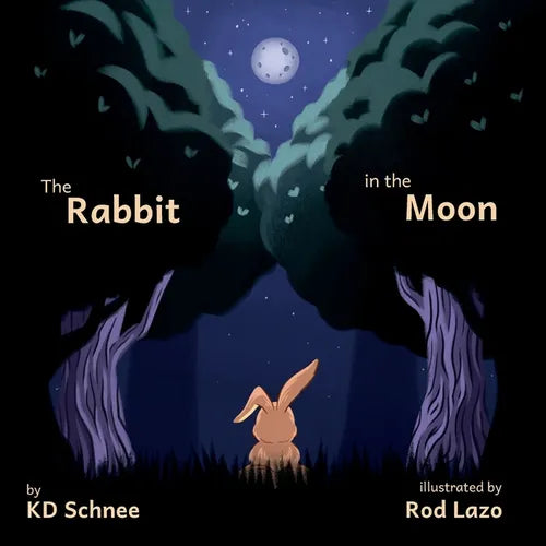 The Rabbit in the Moon: A Rhyming Picture Book About Courage, Big Feelings, and Tiny Brave Steps