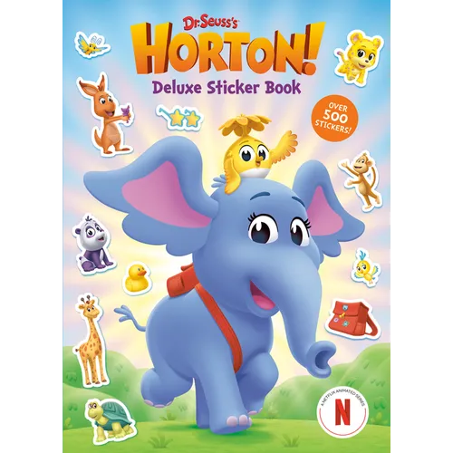 Dr. Seuss's Horton! Deluxe Sticker Book: A Sticker and Activity Book for Kids - Paperback